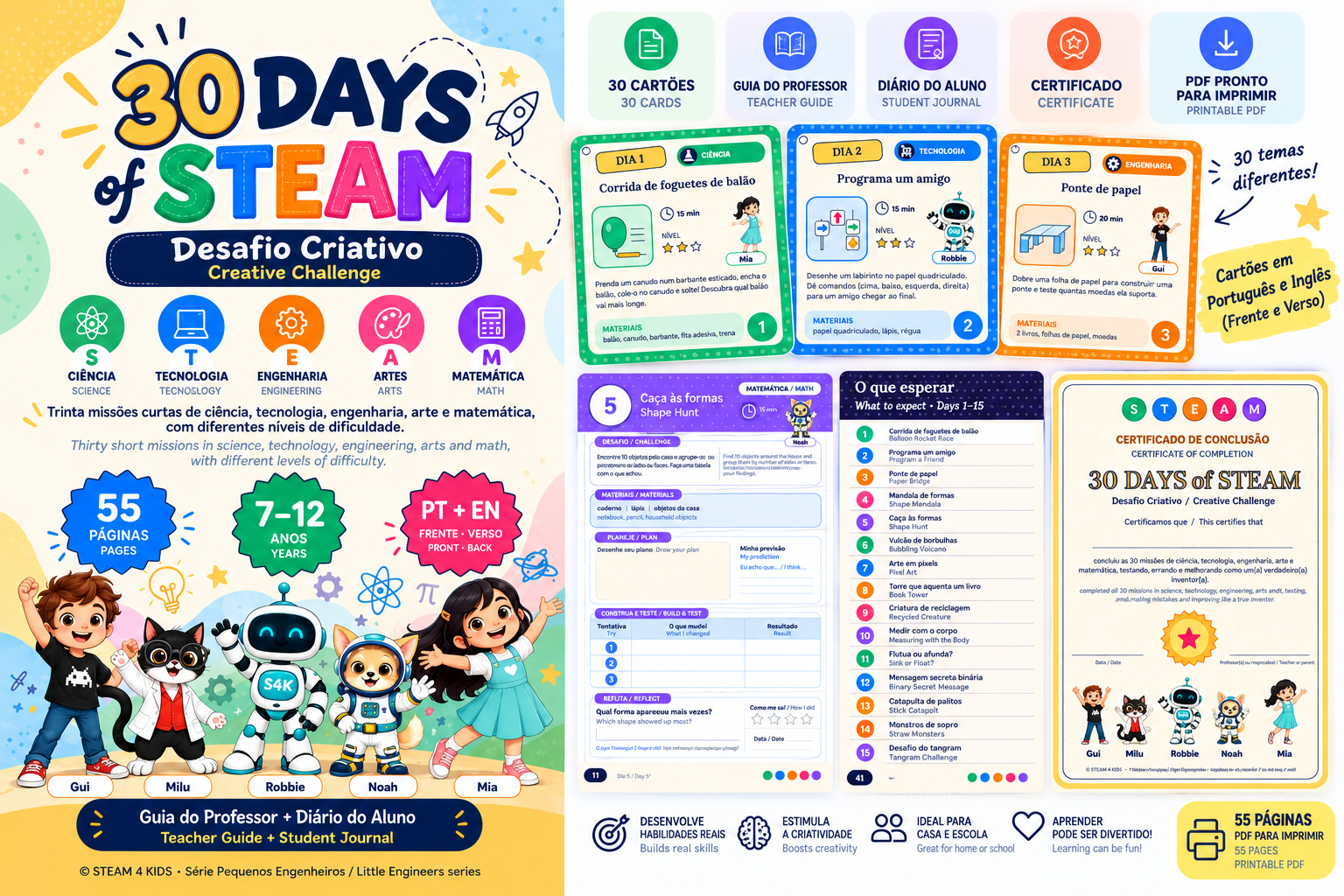 30 Days of STEAM - Desafio Criativo